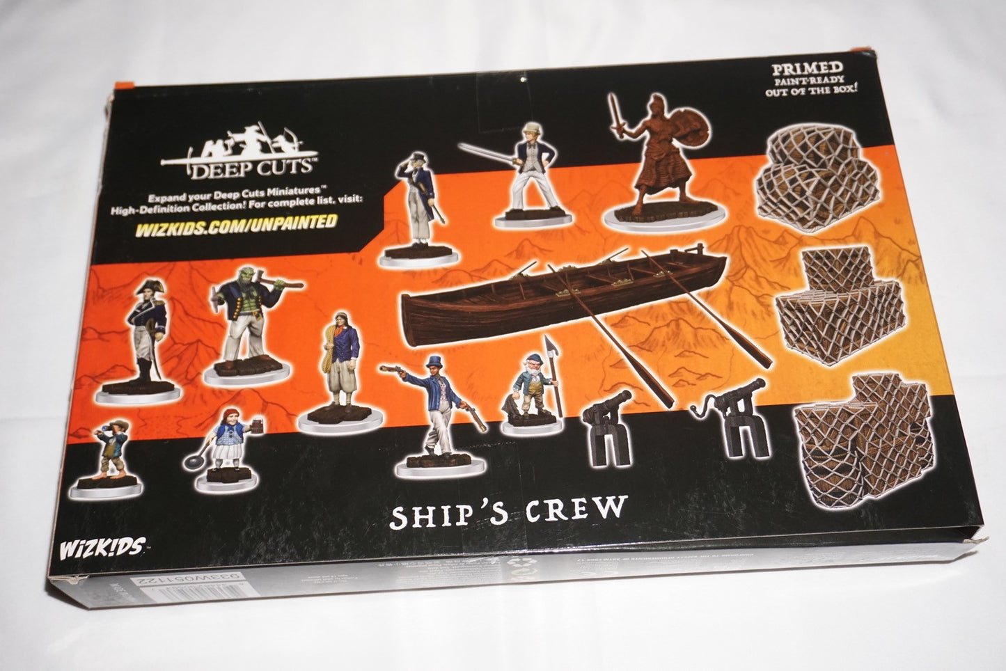 Deep Cuts: W19 Ship`s Crew Boxed Set Unpainted NEW
