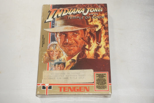 Indiana Jones And The Temple Of Doom (Nintendo NES) NEW Factory Sealed