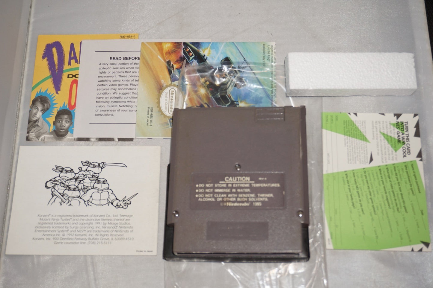 Teenage Mutant Ninja Turtles III 3 (Nintendo NES) Complete in Box w/ Reg CIB