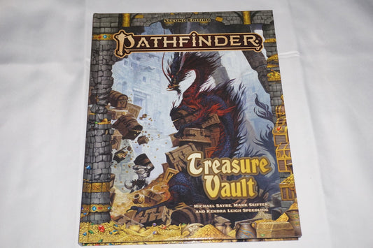 Treasure Vault Second Edition Hardcover Book Pathfinder NEW