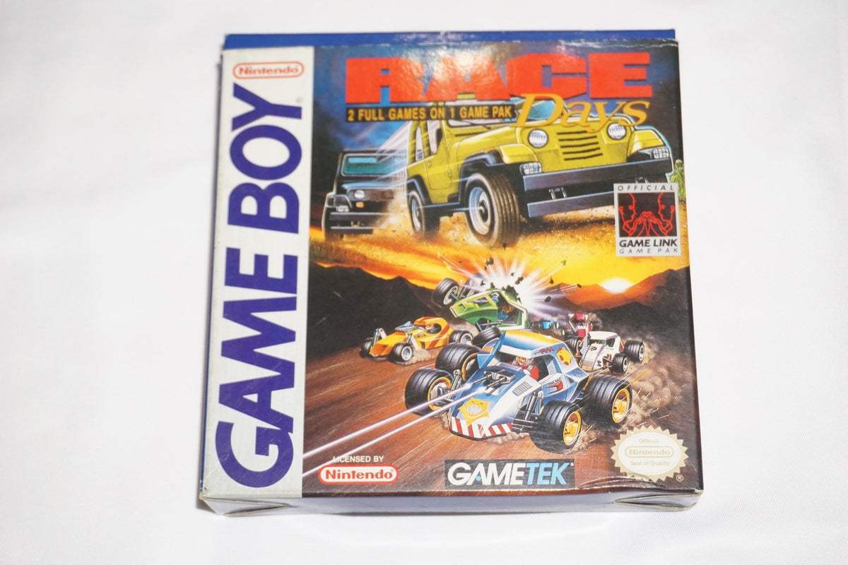 Race Days (Nintendo Game Boy Gameboy) Complete in Box CIB