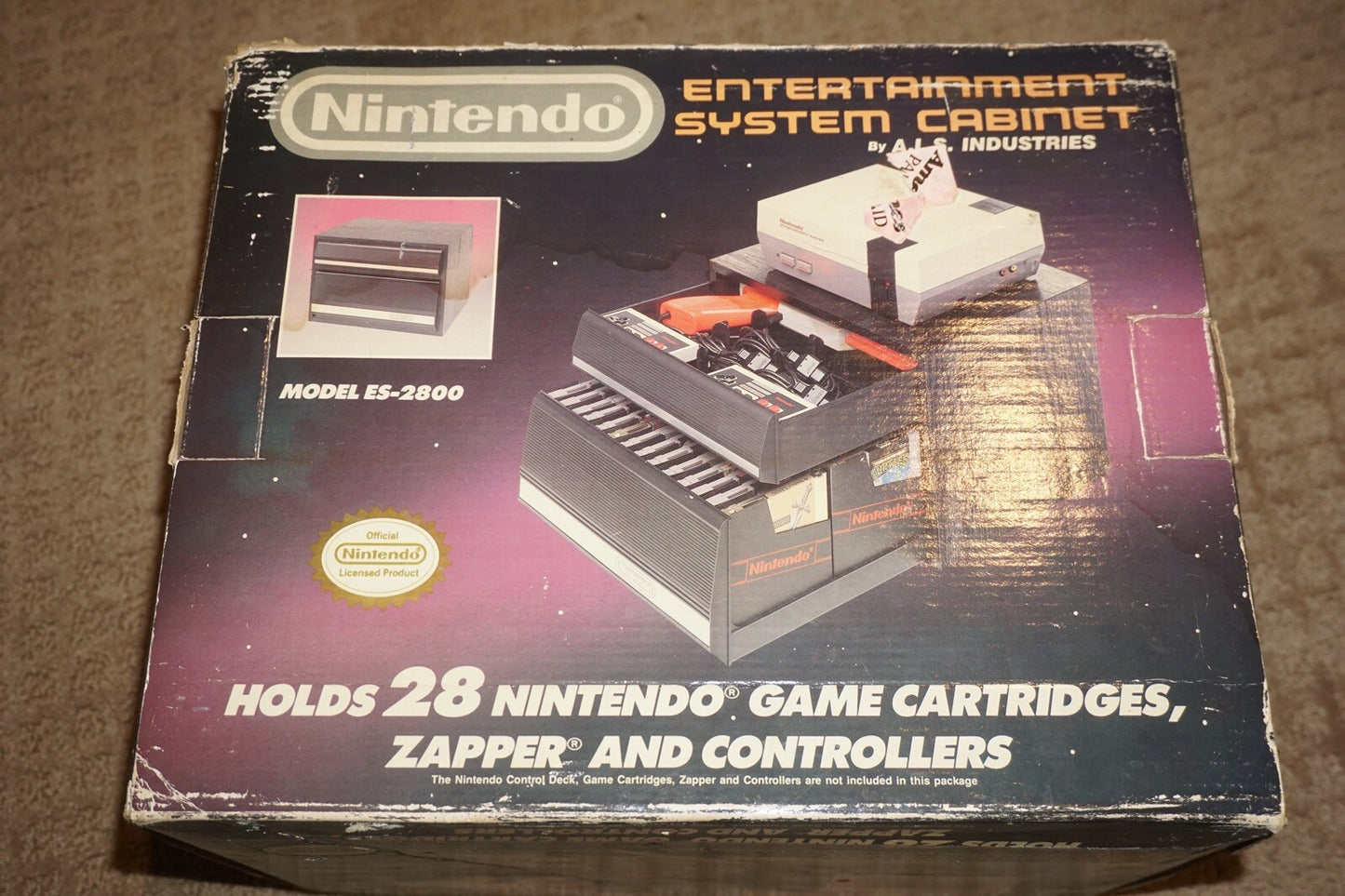 Entertainment System Cabinet (Nintendo NES) NEW ALS A.L.S ES-2800