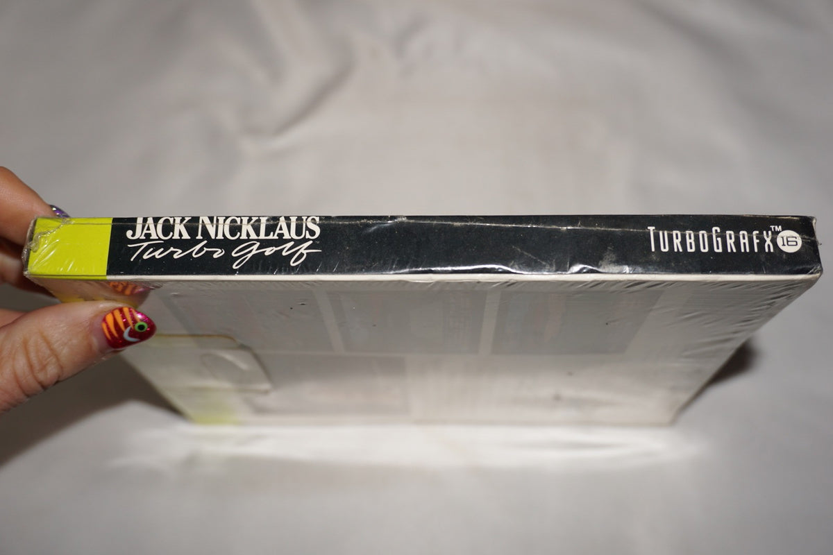 Jack Nicklaus' Turbo Golf (TurboGrafx 16 tg16 Turbo Grafx) NEW Sealed in Box