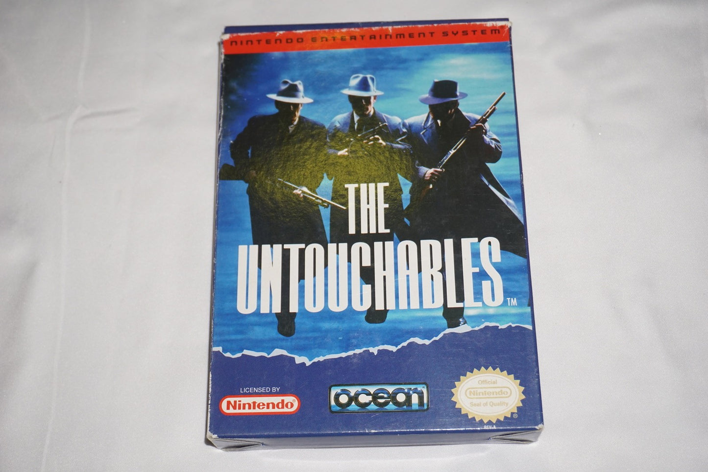 Untouchables Blue Variant (Nintendo NES) Complete in Box CIB