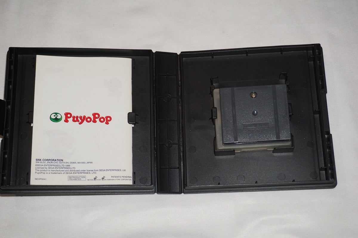Puyopop Puyo Pop (Neo Geo Pocket Color) Complete in Case PAL English