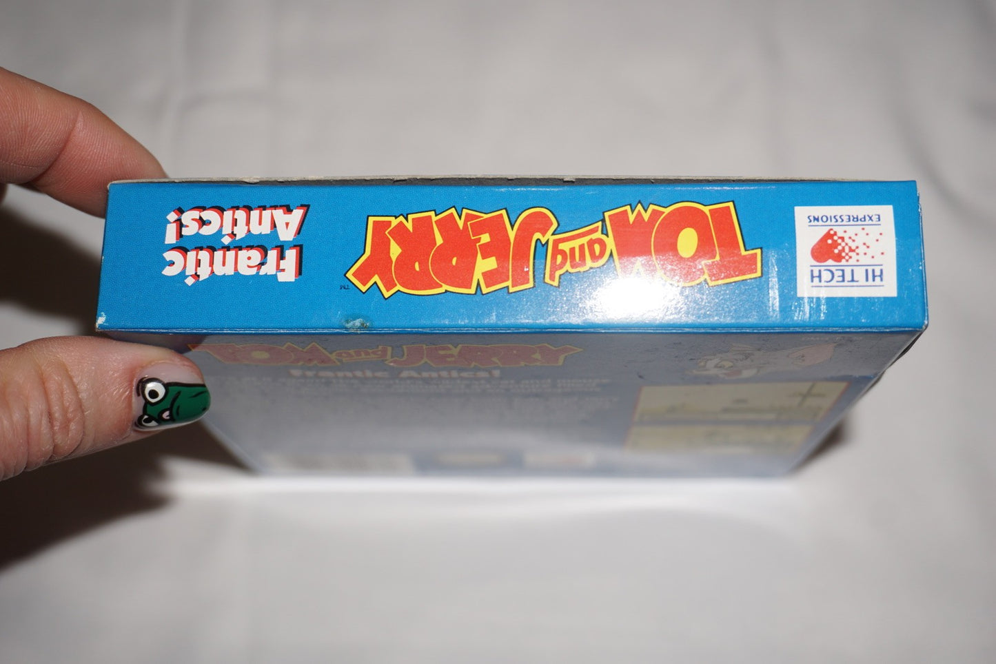 Tom & Jerry Frantic Antics (Nintendo Game Boy Gameboy) Complete w/ Poster CIB