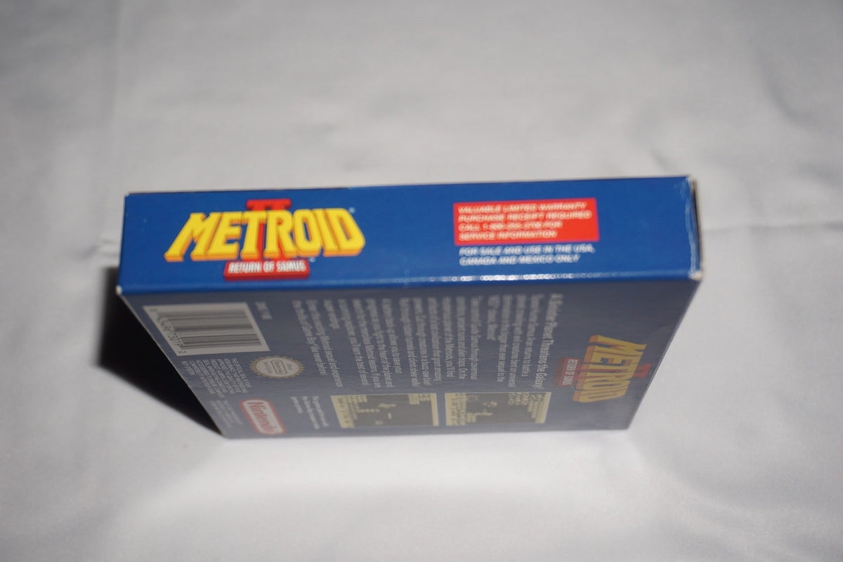 Metroid II 2 (Gameboy Game Boy GB) Complete CIB Authentic