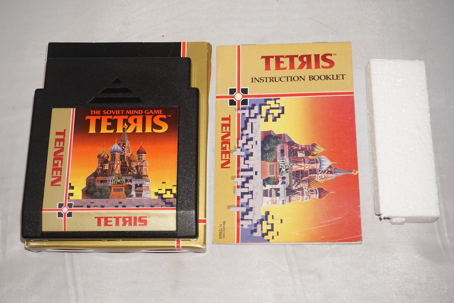 Tetris Tengen (Nintendo NES) Complete in Box CIB