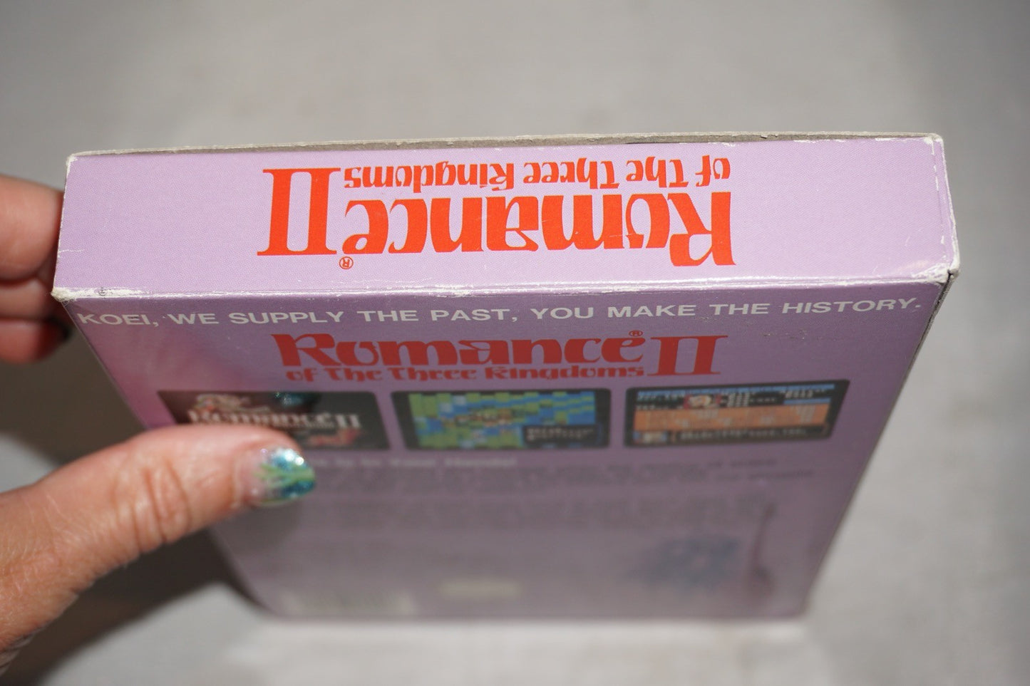 Romance of the Three Kingdoms II 2 (Nintendo NES) Complete in Box CIB