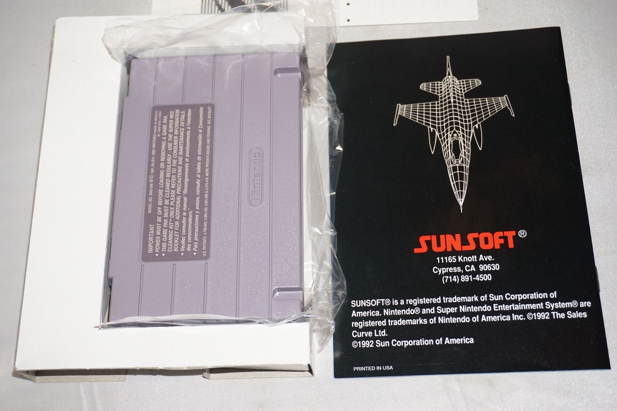 Firepower 2000 (Super Nintendo SNES) Complete in Box CIB