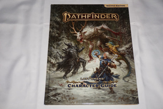 Lost Omens Character Guide Second Edition Hardcover Book Pathfinder NEW