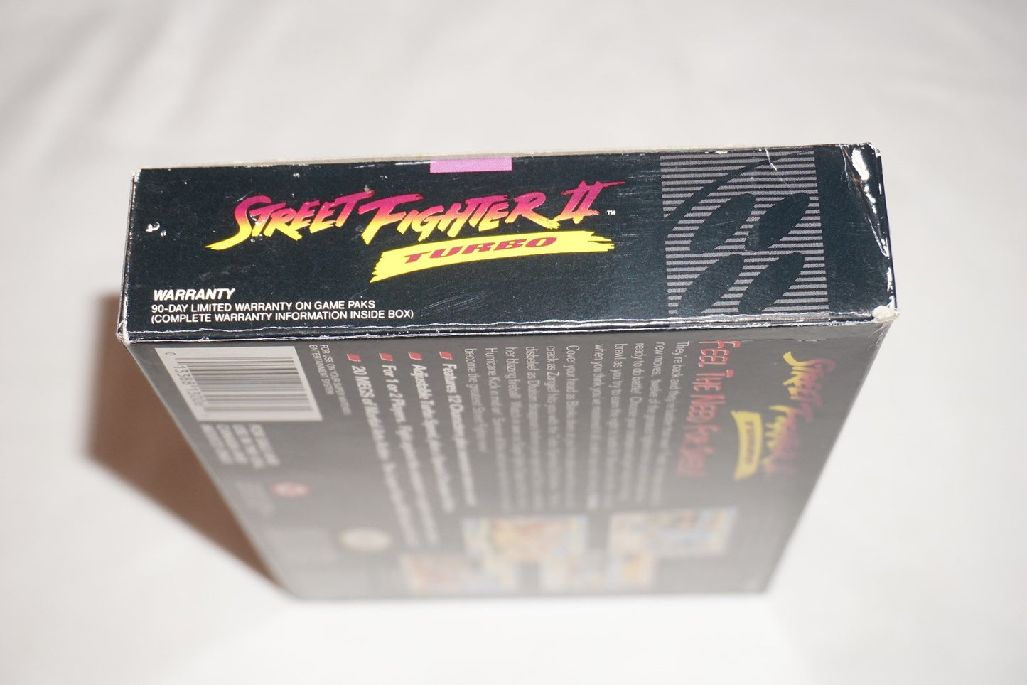 Street Fighter II Turbo (Super Nintendo SNES) Complete in Box CIB