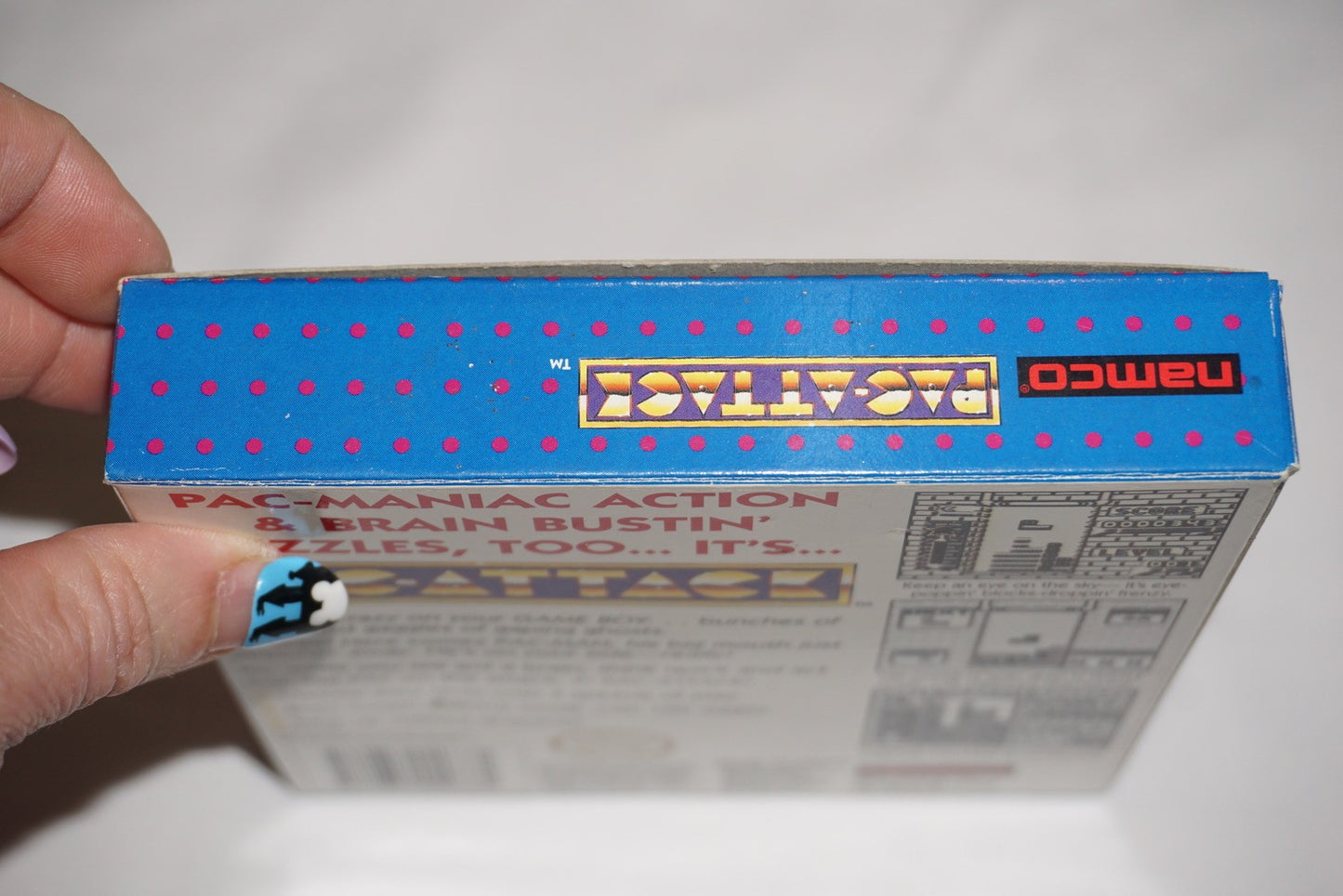 Pac Attack (Nintendo Game Boy Gameboy) Complete in Box CIB