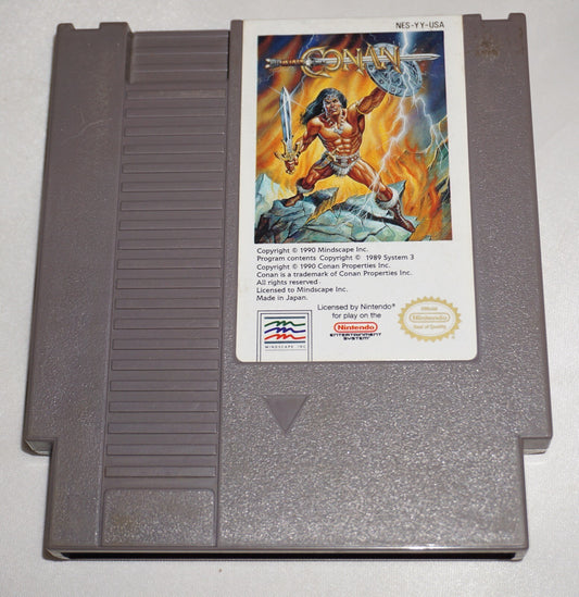 Conan: The Mysteries of Time (Nintendo NES) Cart Only