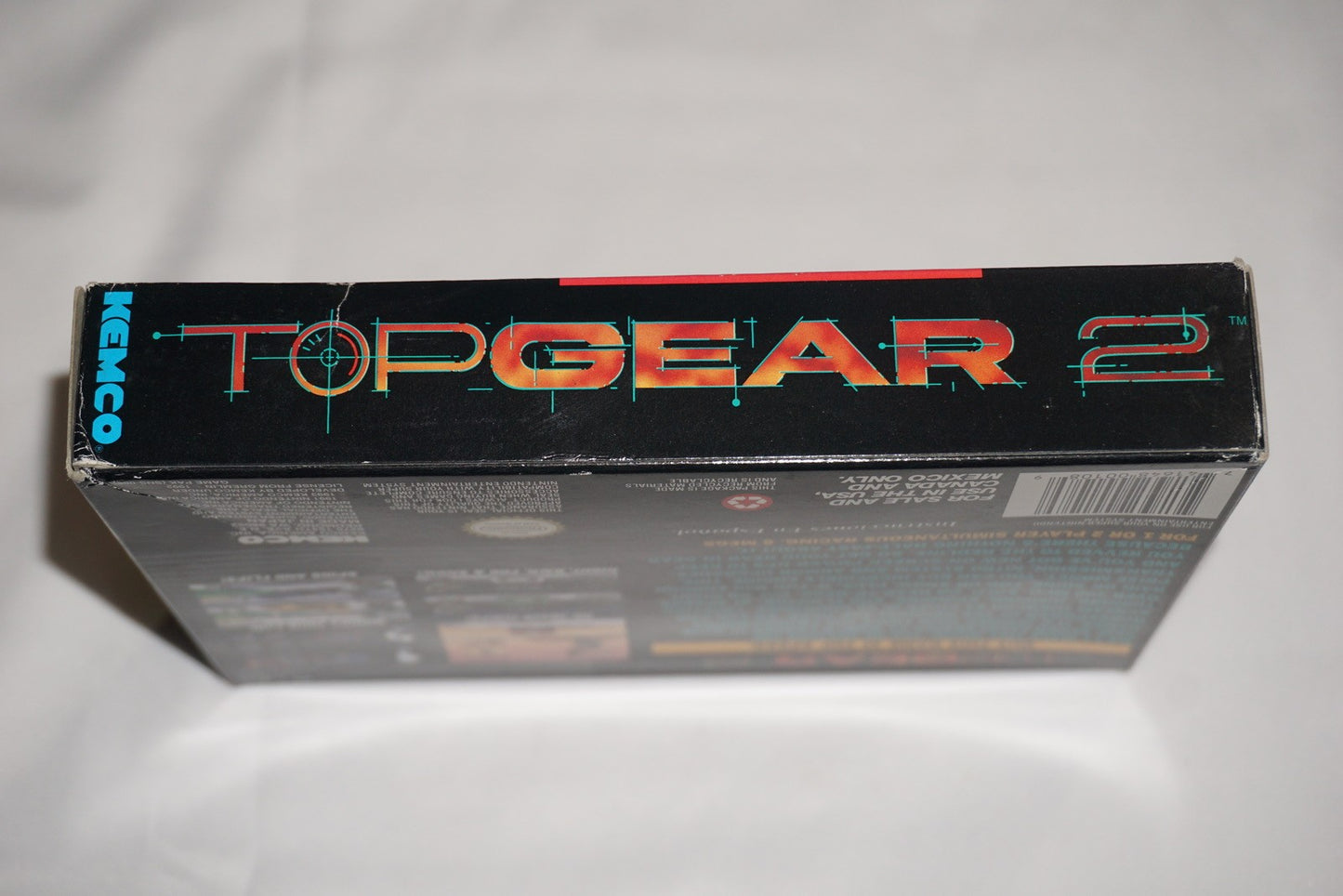 Top Gear 2 (Super Nintendo SNES) Complete in Box CIB