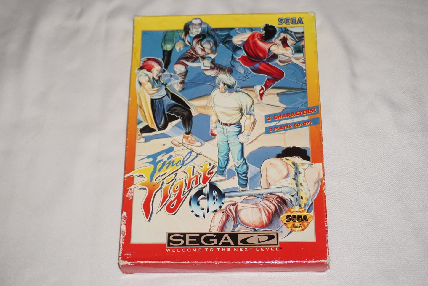 Final Fight (Sega CD) Complete in Box w/ Reg CIB