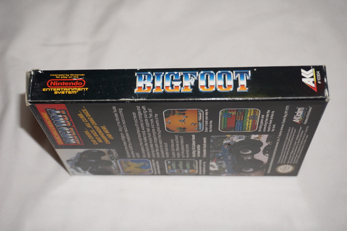 Bigfoot (Nintendo NES) Complete in Box CIB