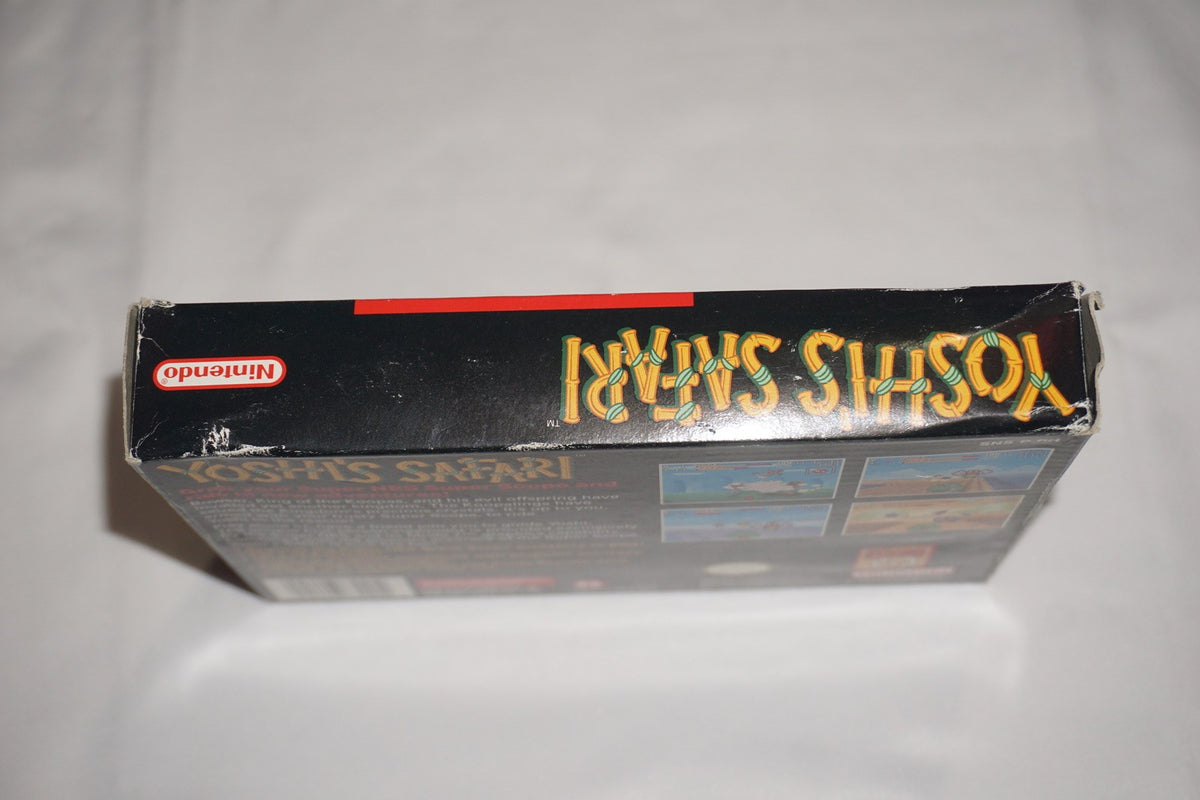 Yoshi's Safari (Super Nintendo SNES) Complete in Box CIB