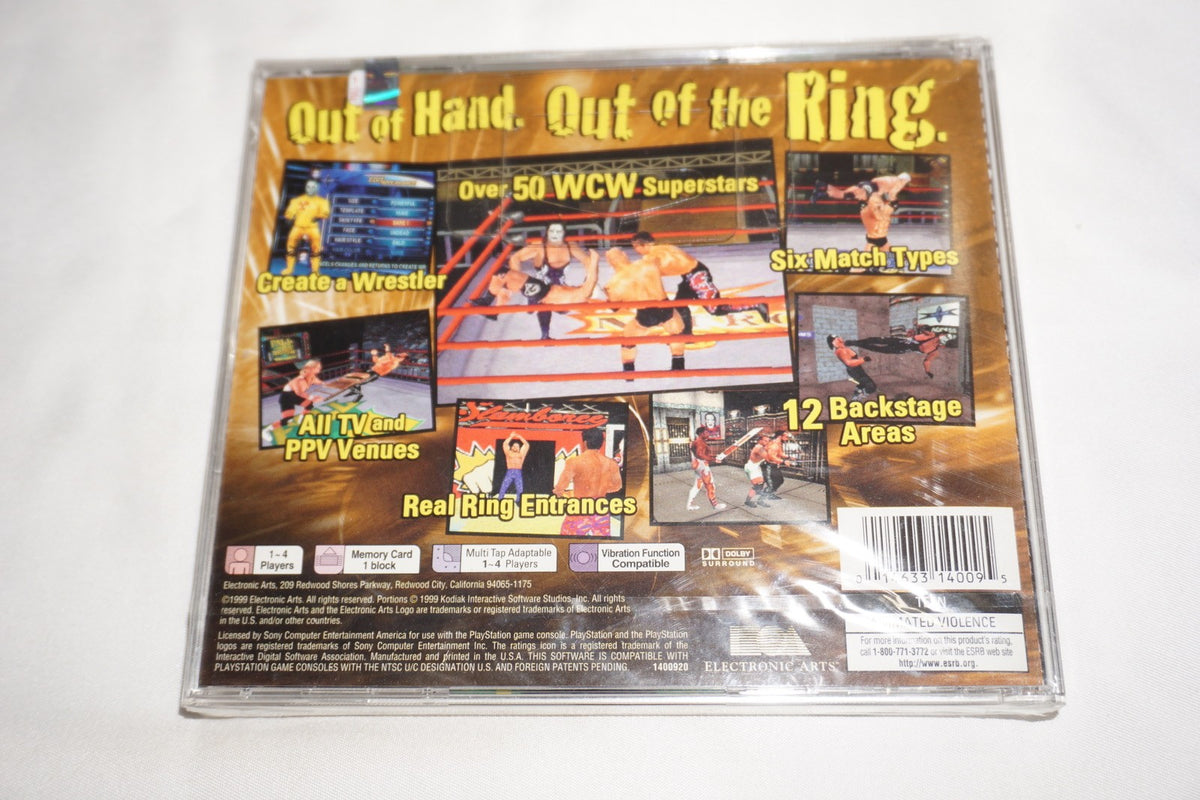WCW Mayhem (Sony Playstation 1 ps1) NEW Sealed