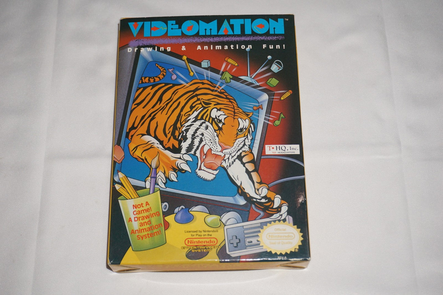 Videomation (Nintendo NES) Complete in Box w/ Poster CIB