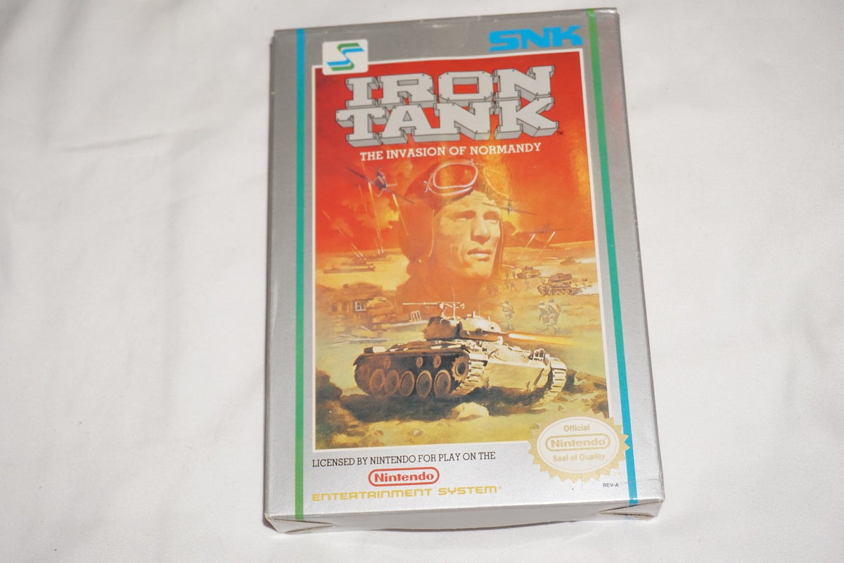 Iron Tank (Nintendo NES) Complete in Box CIB