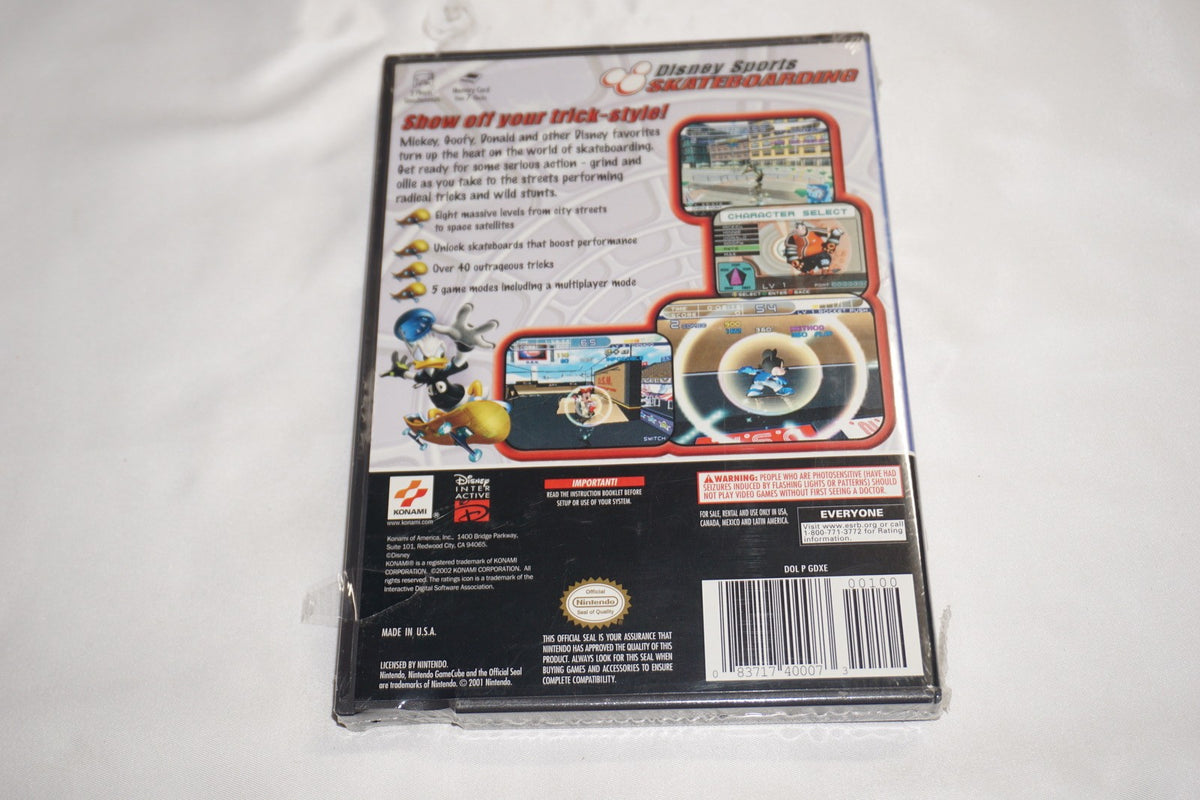 Disney Sports Skateboarding (Nintendo Gamecube) NEW Sealed