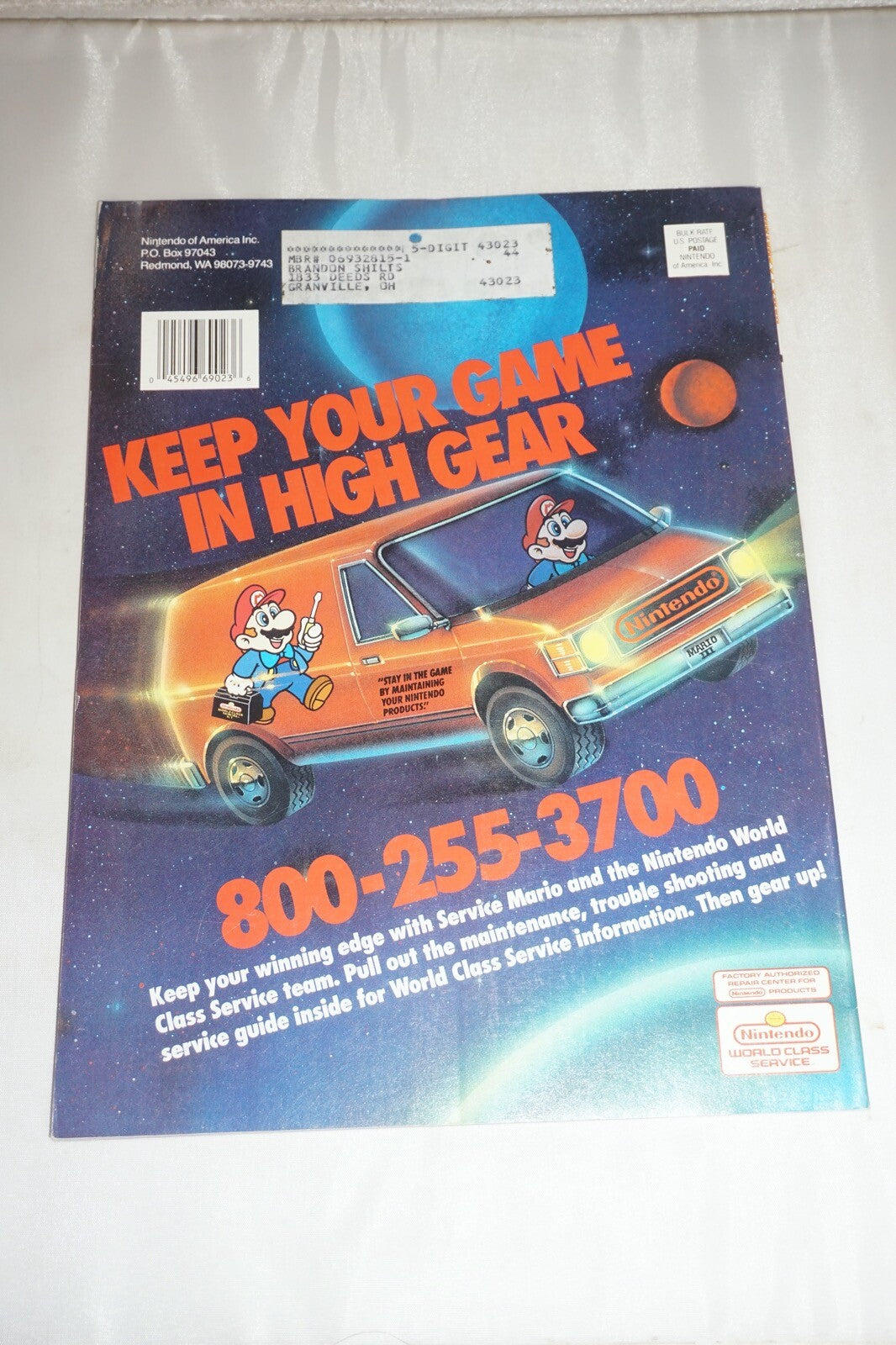 Nintendo Power Vol 29 Star Trek Magazine #1 Poster