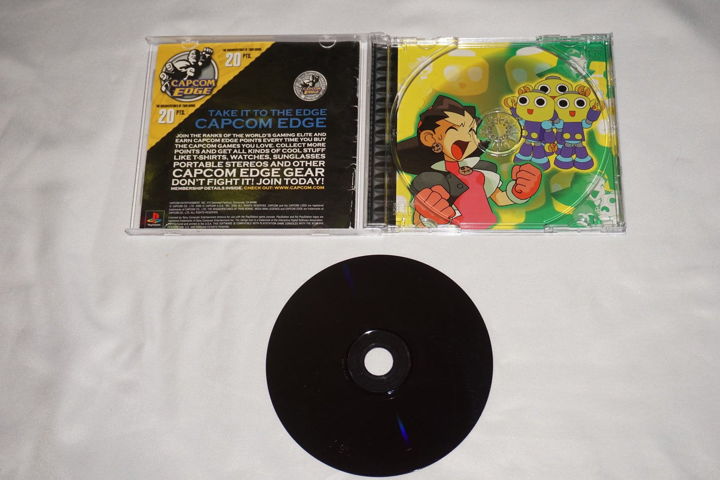 Misadventures of Tron Bonne (Sony Playstation 1 ps1) Complete w/ Reg Card & Demo