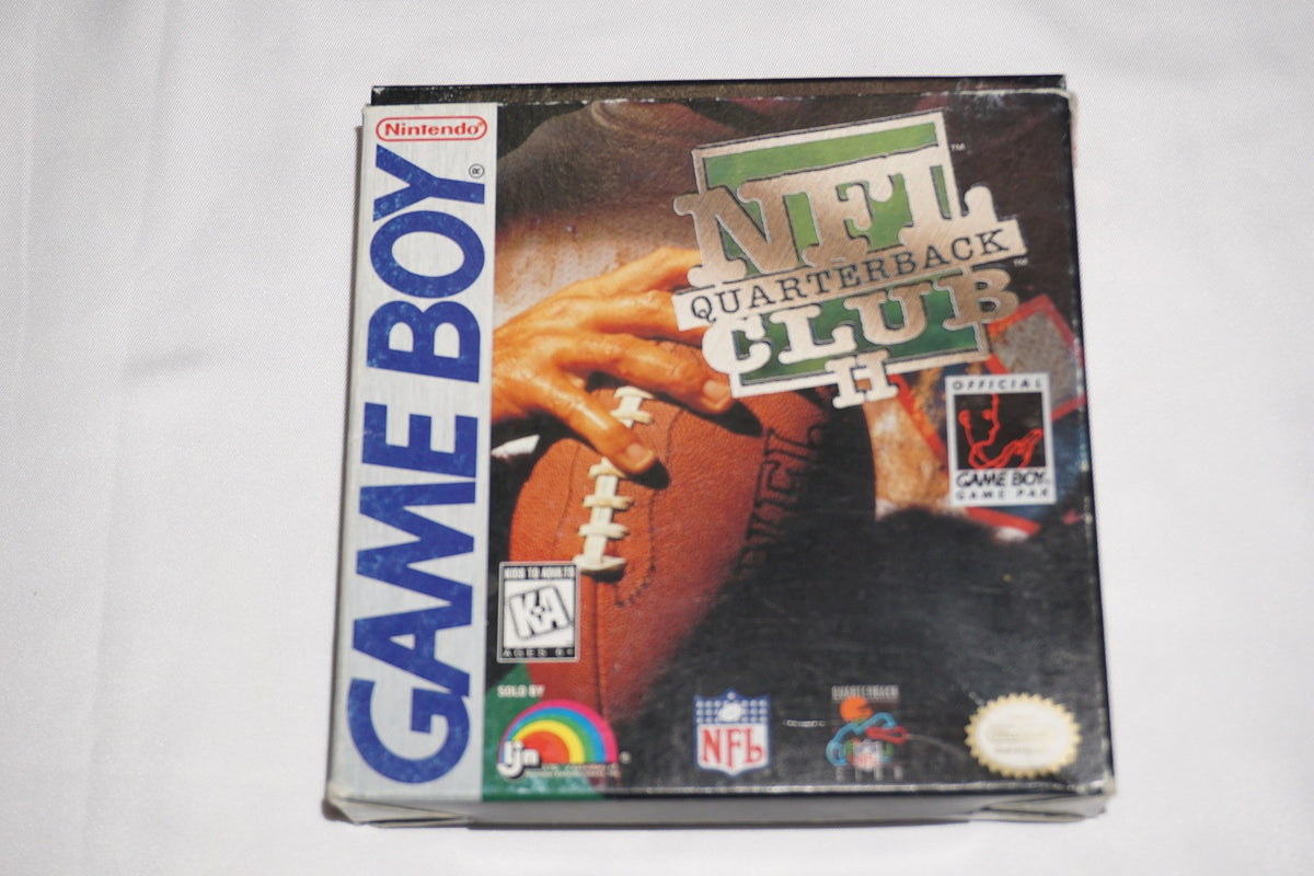 NFL Quarterback Club II 2 QB (Nintendo Game Boy Gameboy) Complete in Box CIB