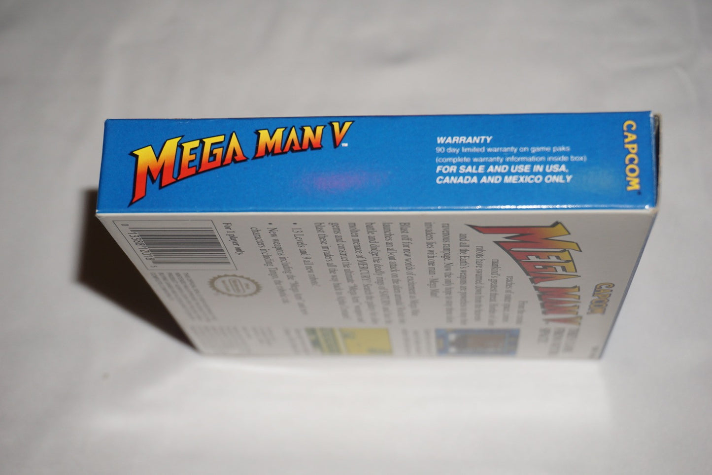 Mega Man V 5 (Nintendo Game Boy Game Boy) Complete in Box w/ Reg CIB Tested