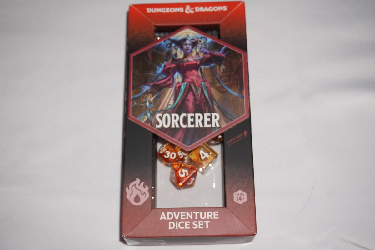 Sorcerer Adventure Dice Set D&D Dungeons & Dragons NEW