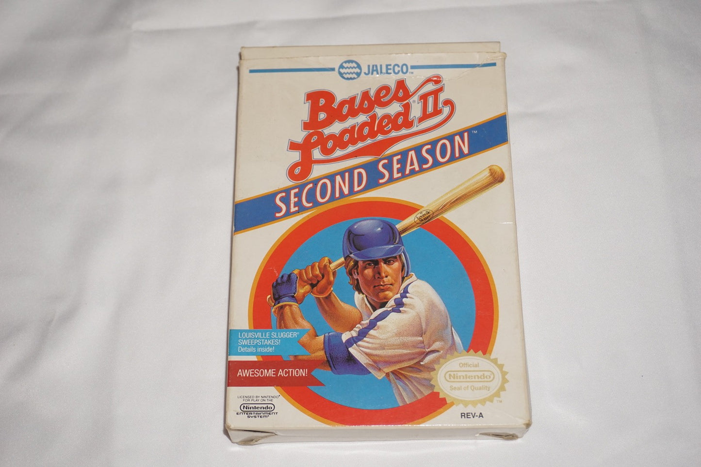 Bases Loaded II: Second Season 2 (Nintendo NES) Complete in Box CIB