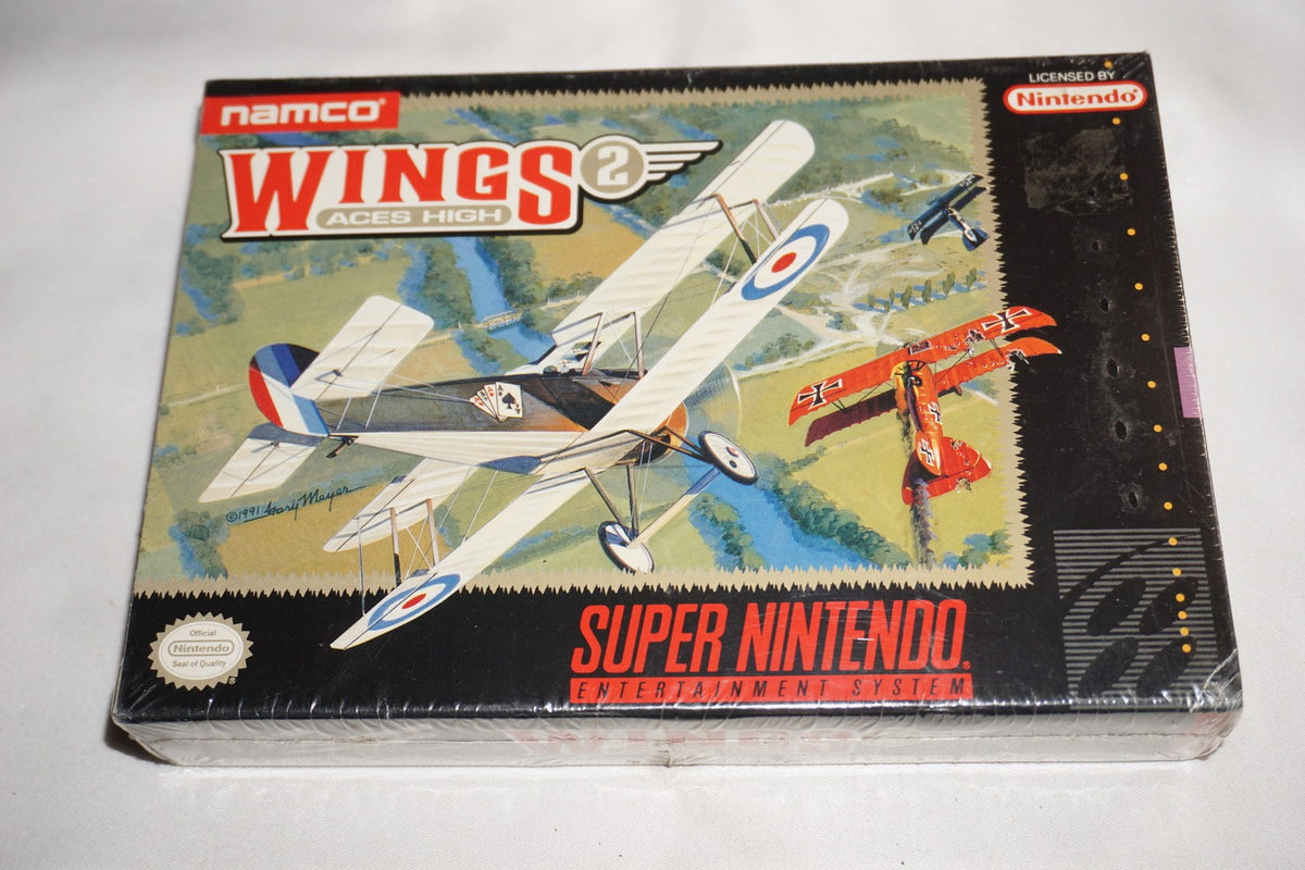 Wings 2 Aces High (Super Nintendo SNES) NEW Sealed