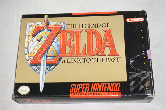 Legend of Zelda Link to Past (Super Nintendo SNES) Complete in Box CIB