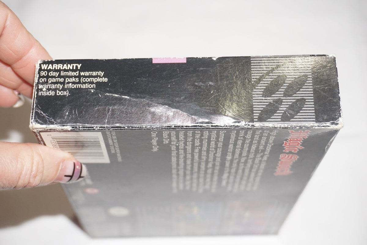 Magic Sword (Super Nintendo SNES) Complete in Box CIB
