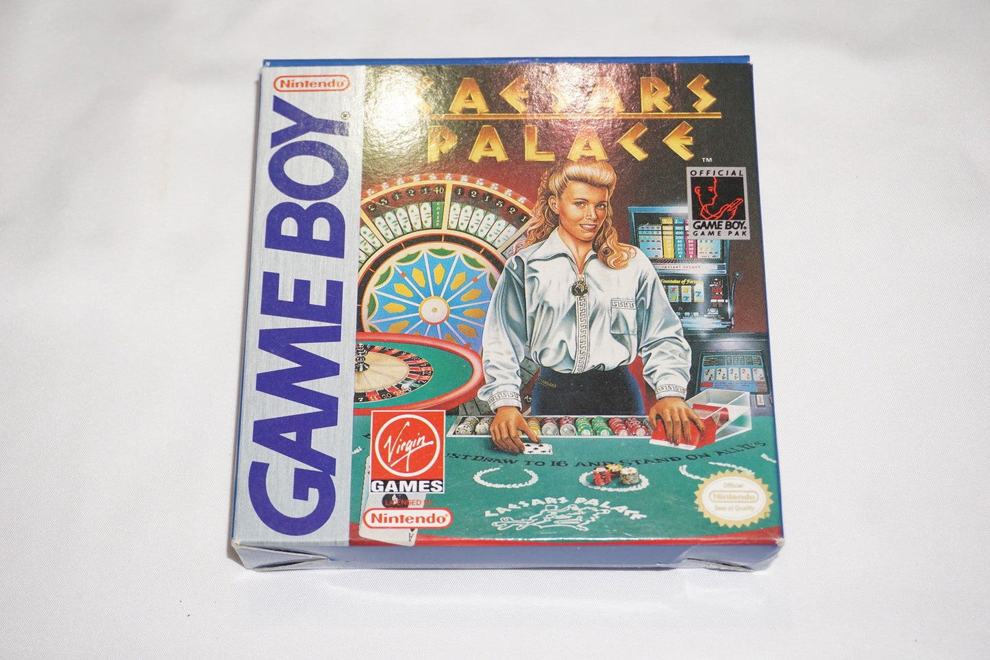 Caesars Palace (Nintendo Game Boy) Complete in Box w/ Reg CIB