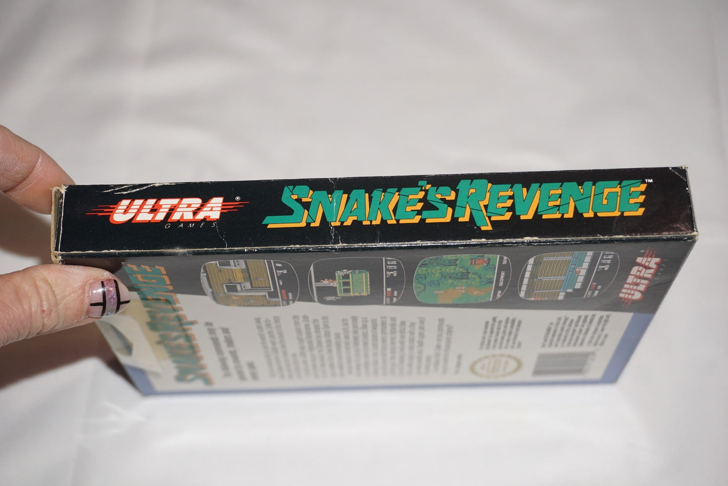 Snake's Revenge (Nintendo NES) Complete in Box CIB