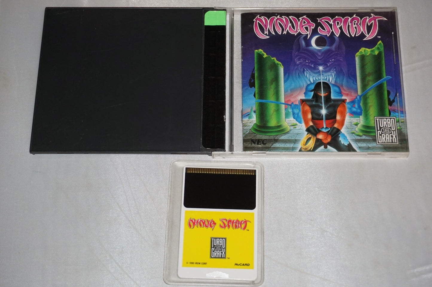 Ninja Spirit (Turbo Grafx 16 tg16) Complete in Box CIB Turbografx