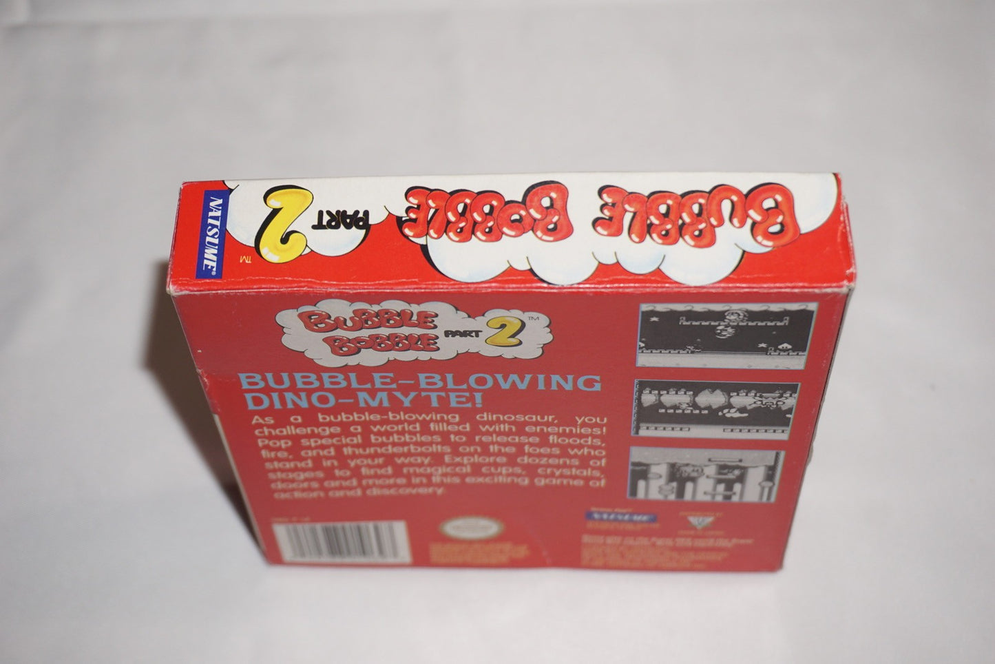 Bubble Bobble Part 2 (Gameboy Game Boy GB) Complete CIB Authentic