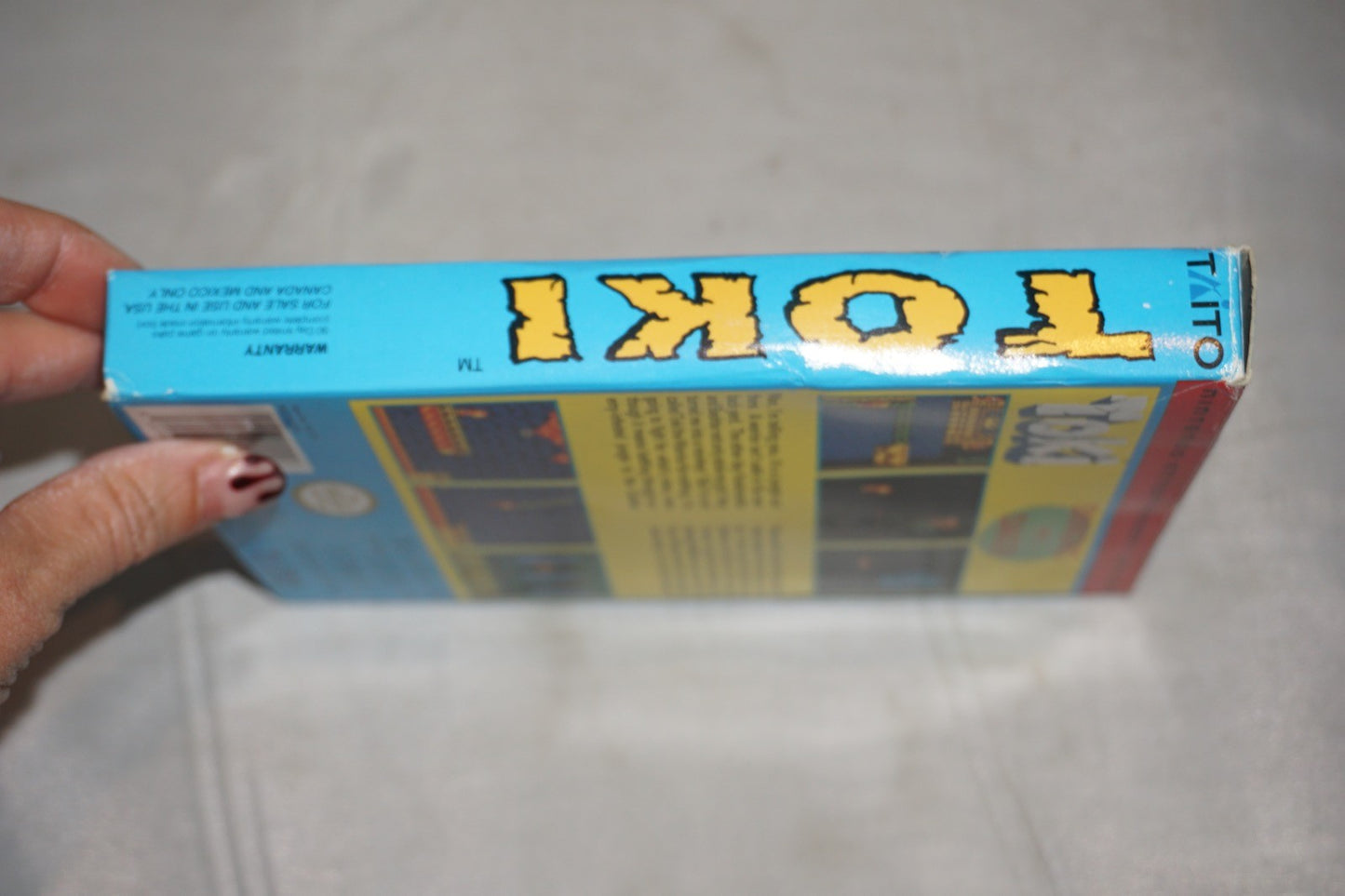 Toki (Nintendo NES) Complete in Box CIB