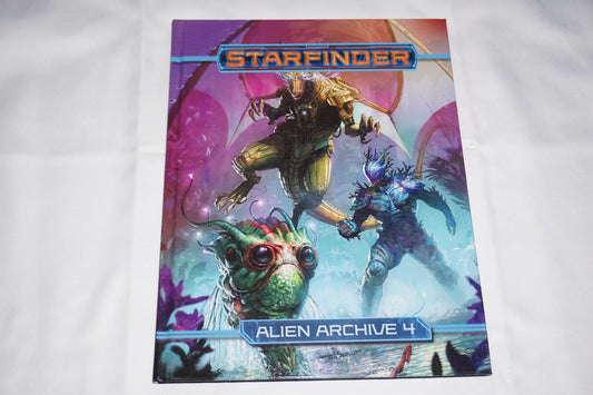 Alien Archive 4 Hardcover Book Starfinder NEW