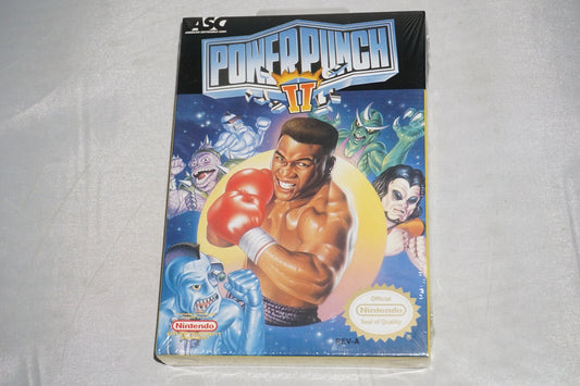 Power Punch II 2 (Nintendo NES) NEW Factory Sealed