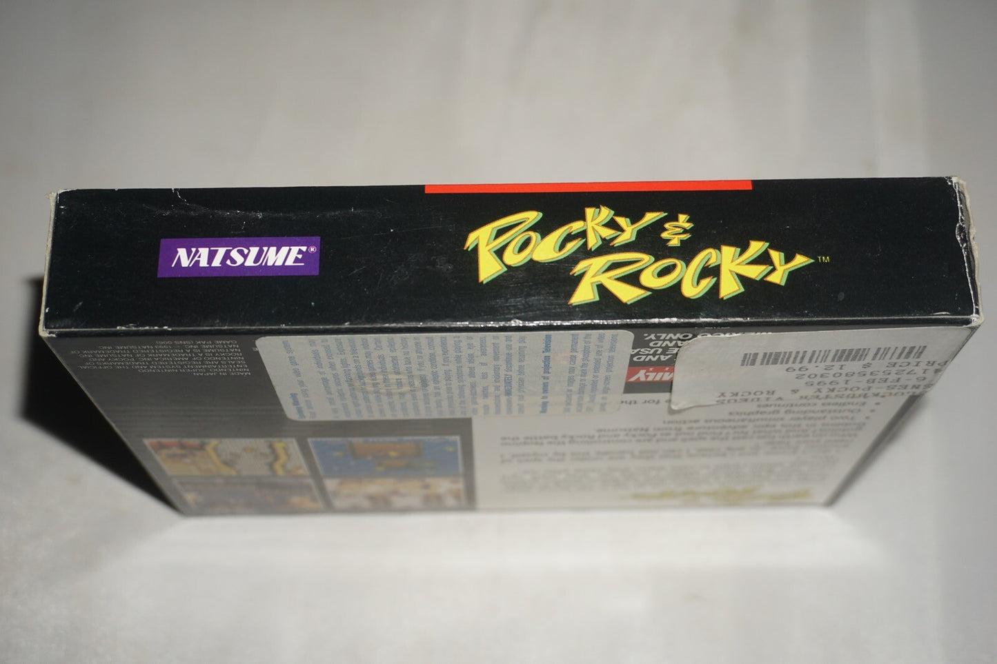 Pocky & Rocky 1 (Super Nintendo SNES) Complete in Box CIB