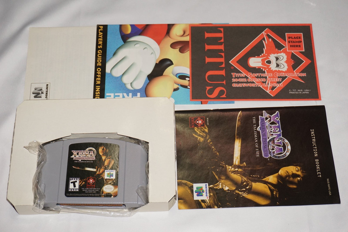 Xena: Warrior Princess (Nintendo 64 N64) Complete in Box CIB