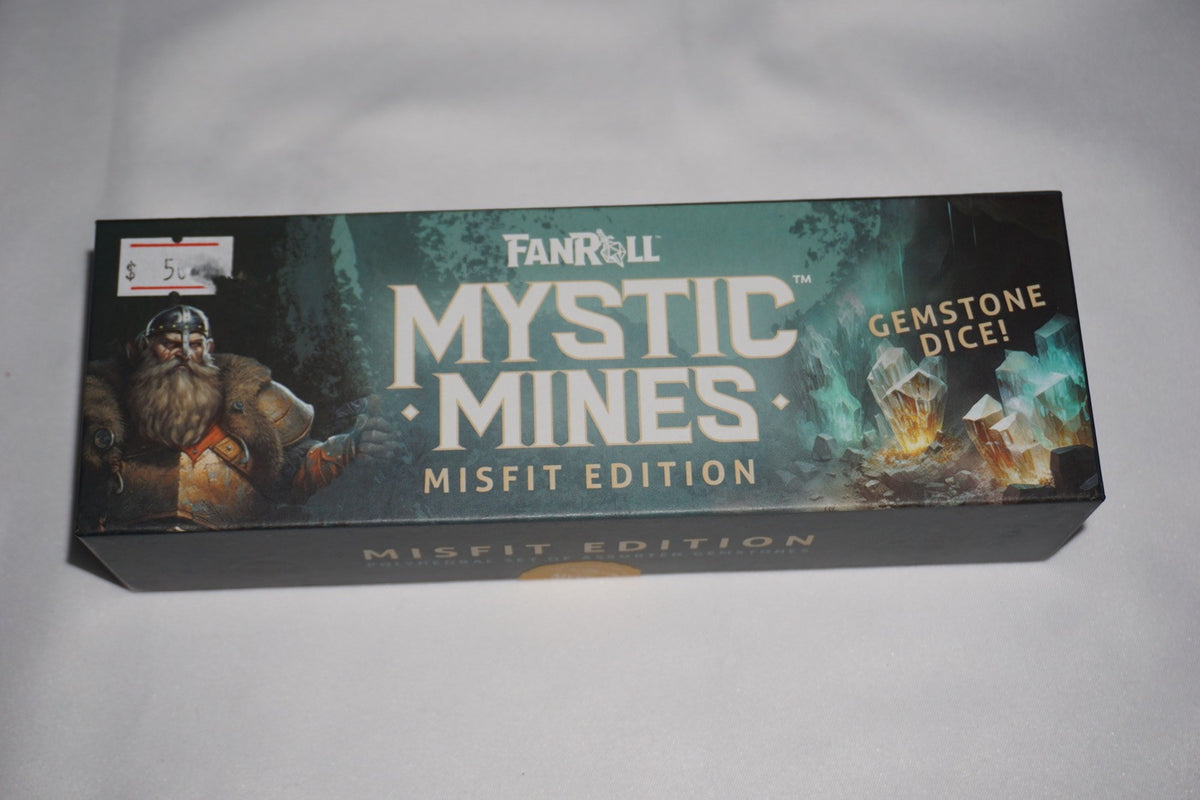 Fanroll Mystic Mines Misfit Edition Gemstone Mystery Set D&D NEW Sealed
