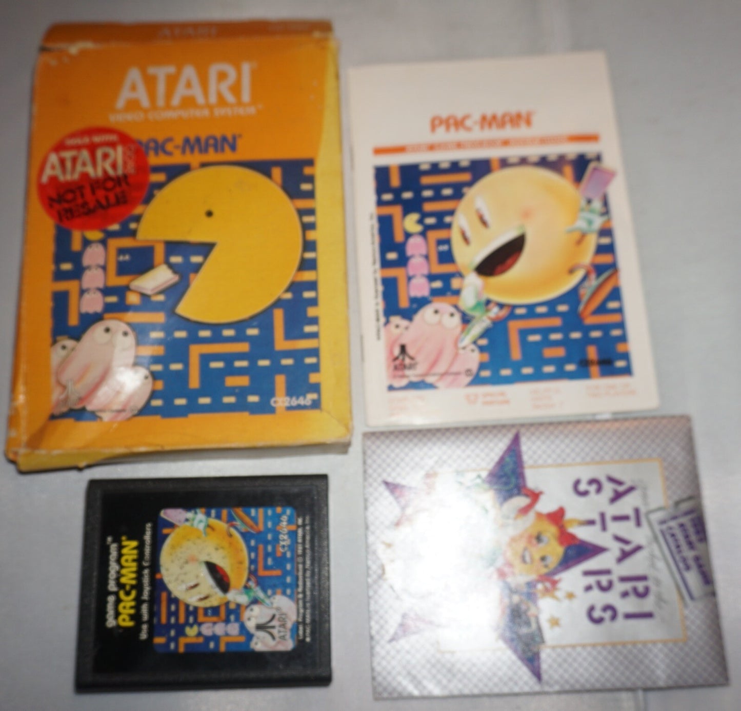 Pac Man Not for Resale (Atari 2600) Complete In Box #3