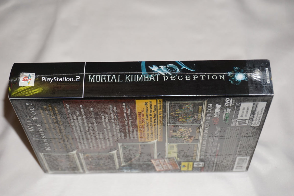 Mortal Kombat Deception Premium Pack (Sony Playstation 2 ps2) NEW Sealed