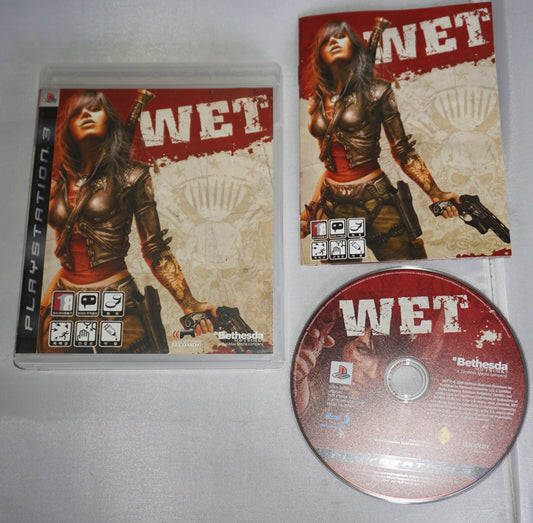 Wet (Playstation 3 ps3) Complete KOREAN Import