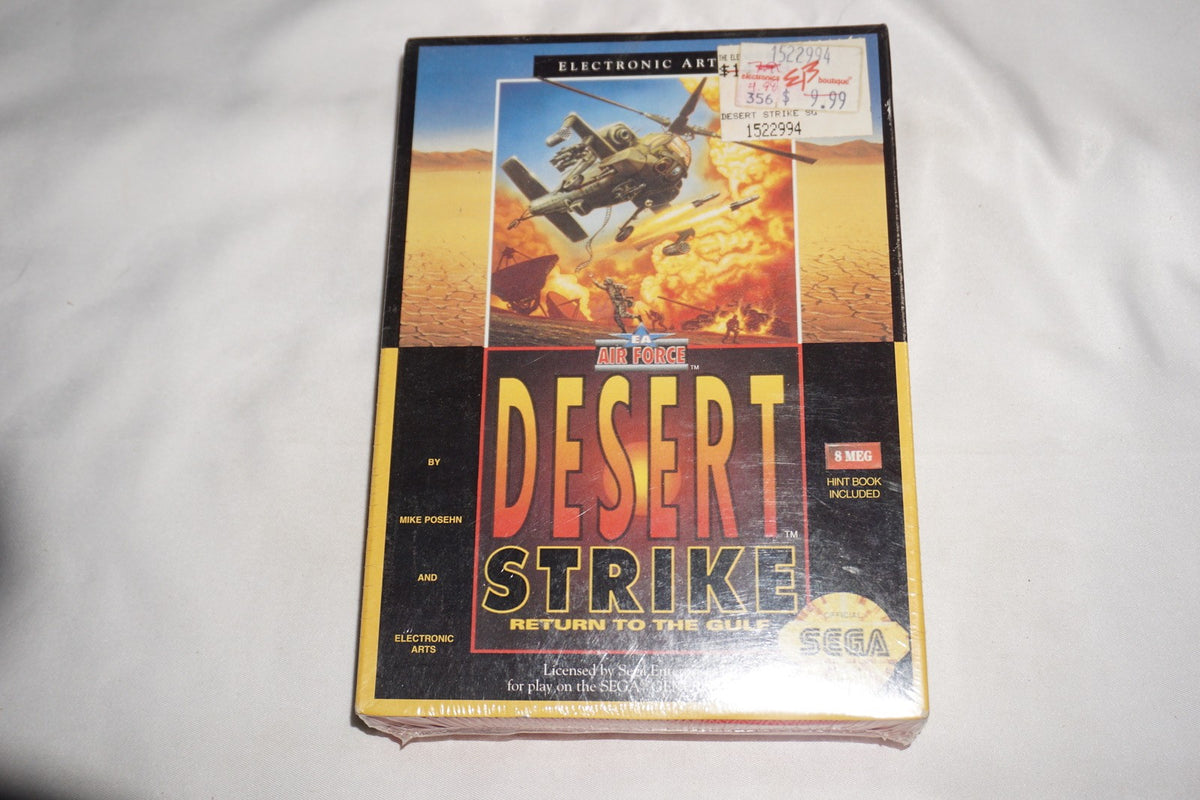 Desert Strike (Sega Genesis) NEW Sealed in Box