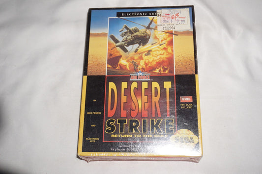 Desert Strike (Sega Genesis) NEW Sealed in Box